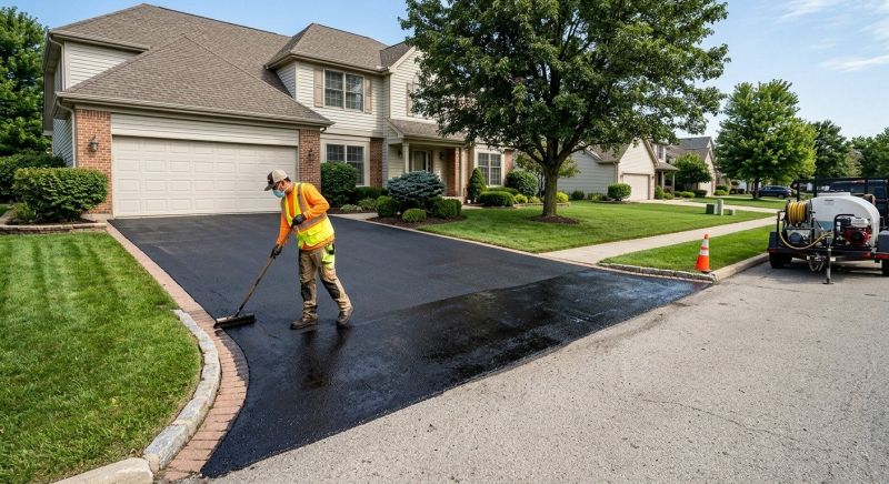 Asphalt Driveway Sealing in Fort Collins, CO